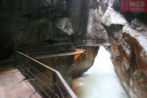 переходы между туннелями в Aareschlucht