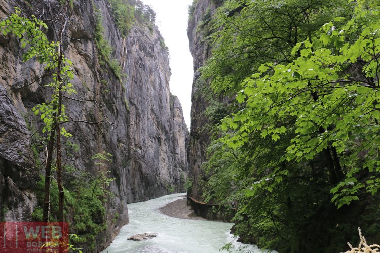 каньон Aareschlucht