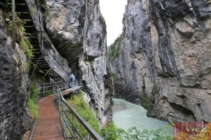 переход в Aareschlucht