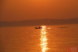 День 2 - закат на озере Балатон 2