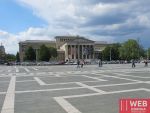 Вид на Музей изобразительных искусств в Будапеште