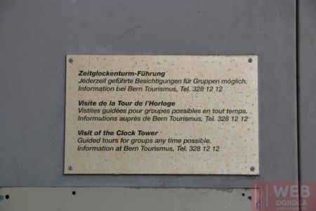 Цены на посещение башни Цитглогге